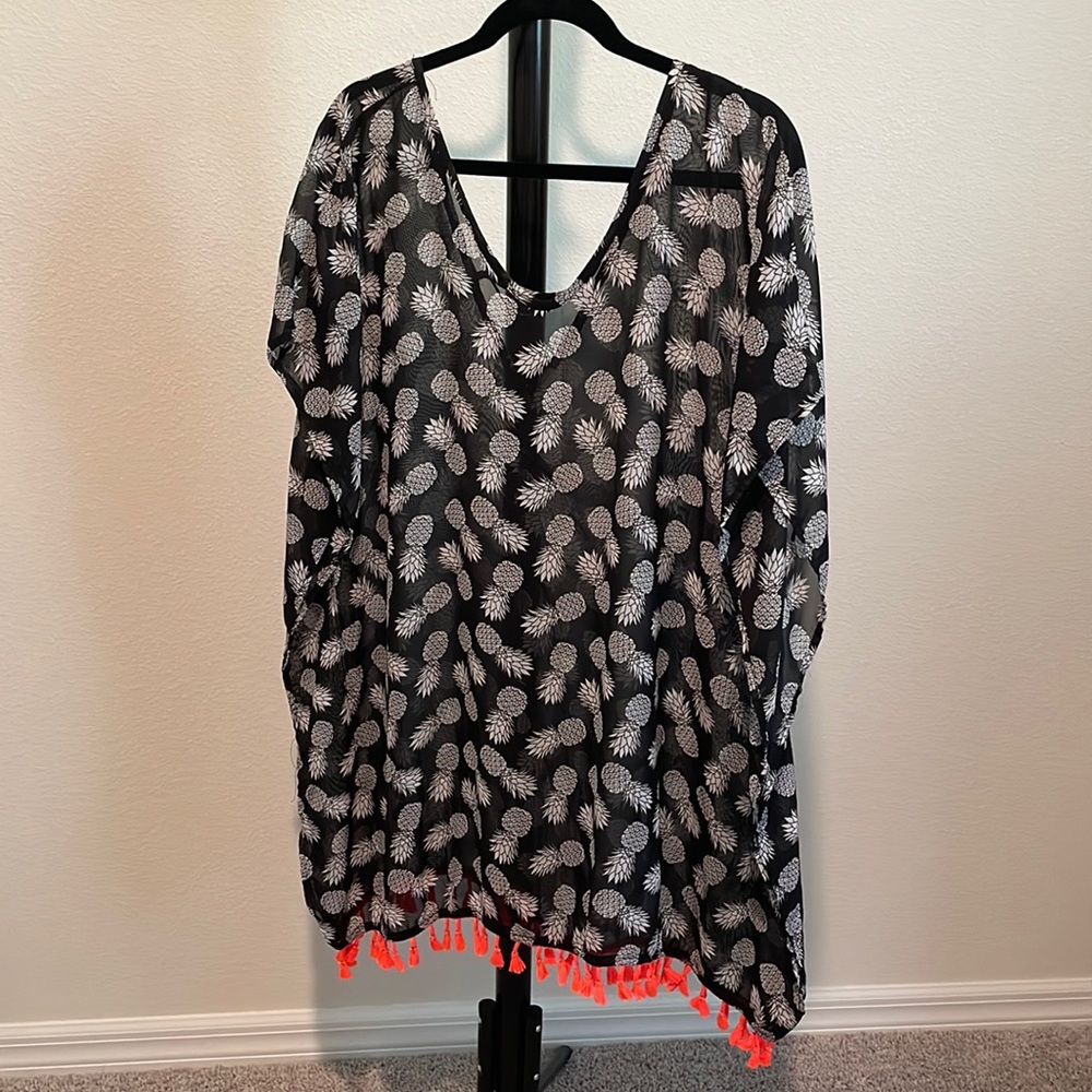 Adorable pineapple swimsuit cover